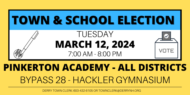 Town and School Election Info